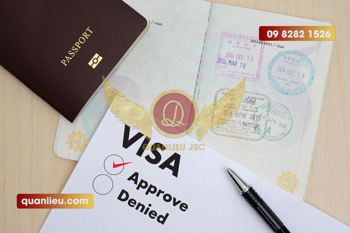 chấp thuận visa, giấy phép lao động