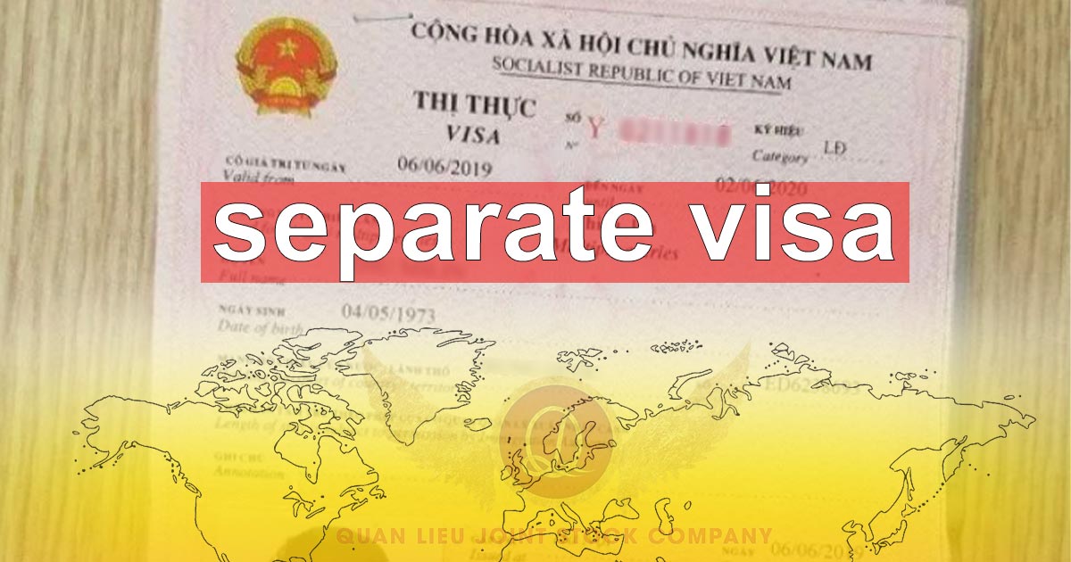 Separate Visa